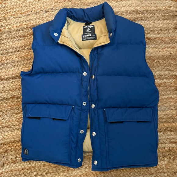 Altra Other - Vintage Altra Men’s Medium Blue Down Puffer Vest